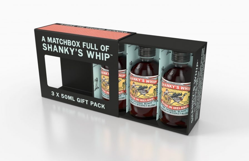 Fotografija Shanky's Whip Matchbox pack 3 x 0.05l